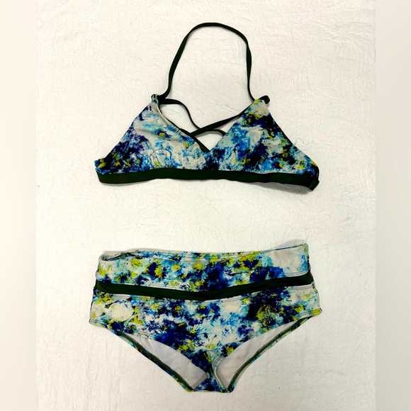 Athleta Sexy Strappy Bikini Size Small - Picture 1 of 5